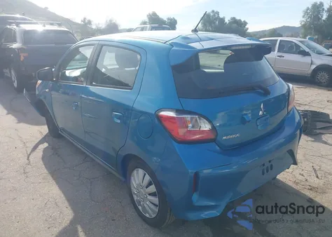 2022 Mitsubishi Mirage Es/Le z USA, uszkodzony, nr VIN ML32AUHJ3NH003349